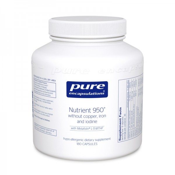 Nutrient 950 w/o copper Iron and Iodine Essential Wellness Pharmacy